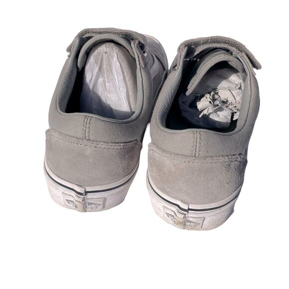 Vans Old Skool V Suede Canvas Drizzle Grey Size 6.5 Men’s - Picture 4 of 12